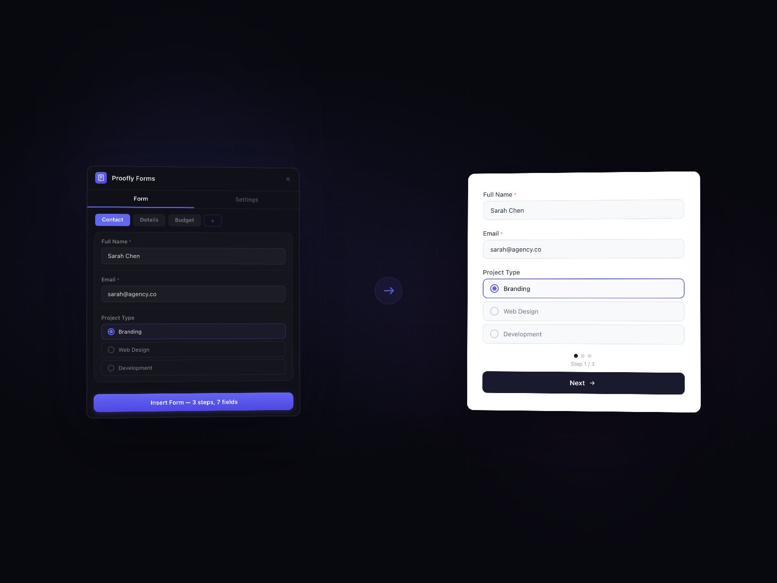 Proofly Forms