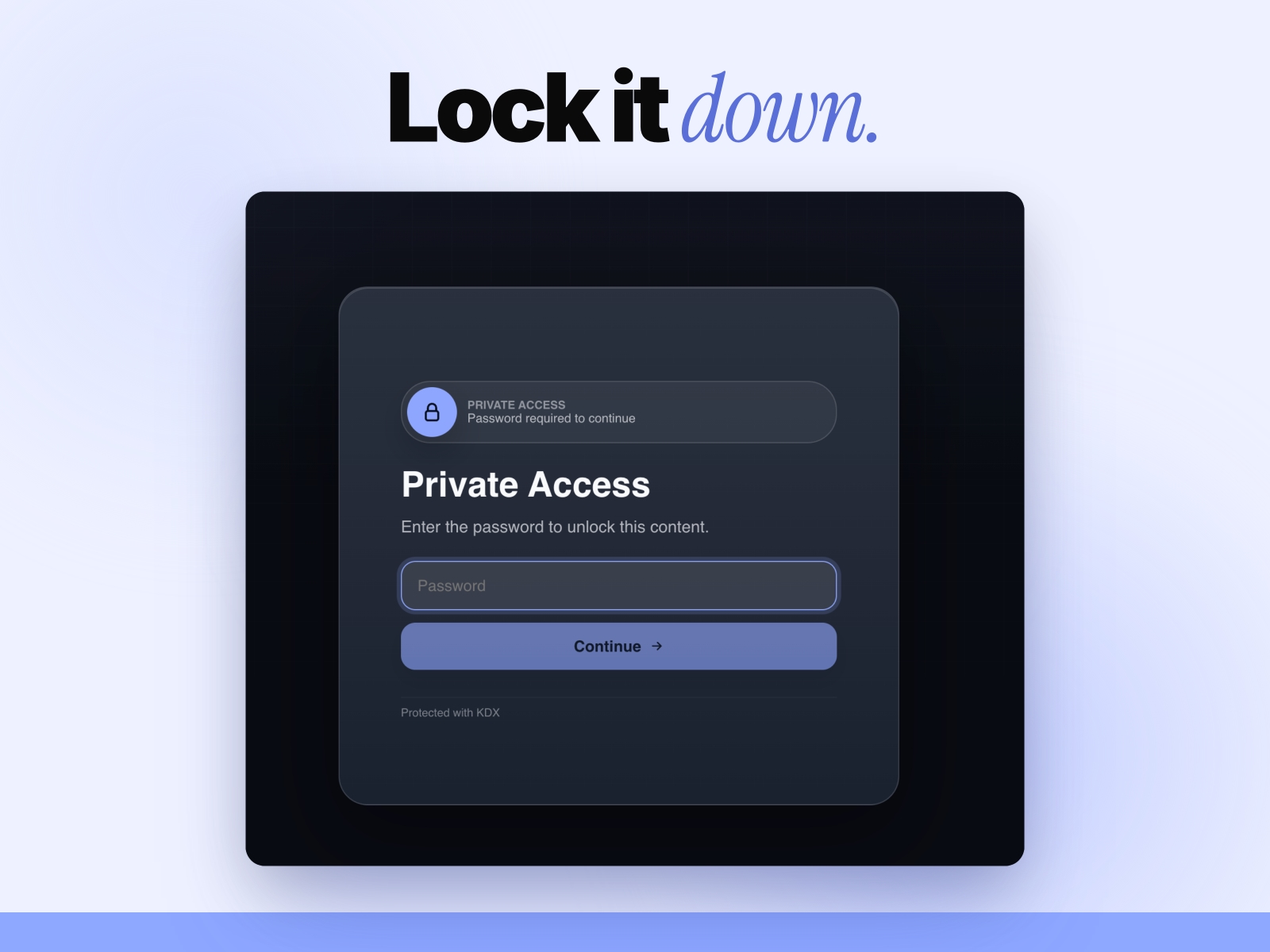 Password Gate