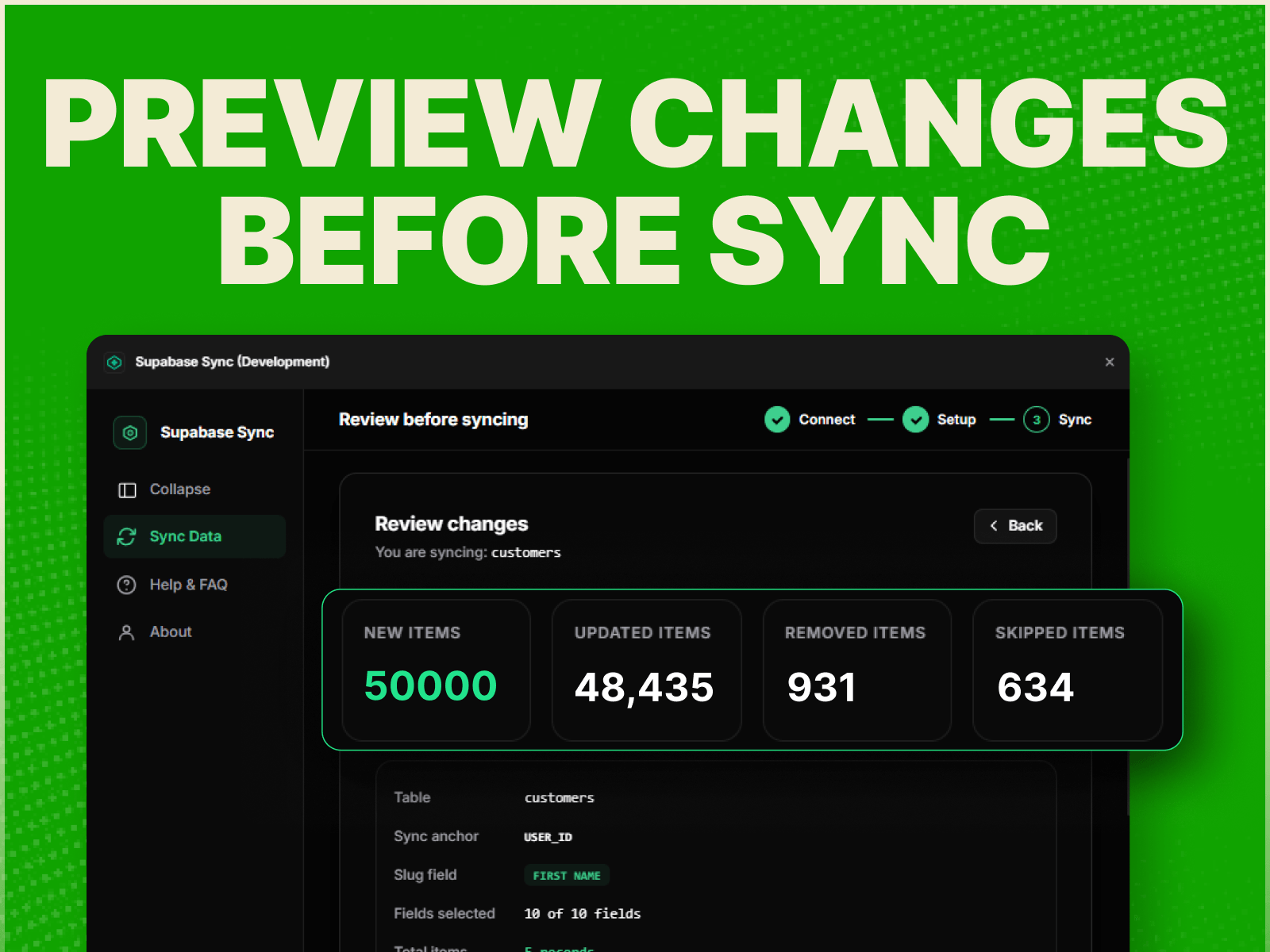 Supabase Sync